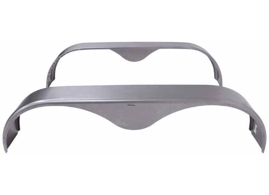 Tandem Axle Teardrop Trailer Fenders for Boat Trailers - Steel - 14" Wheels - Qty 2 - Image 5