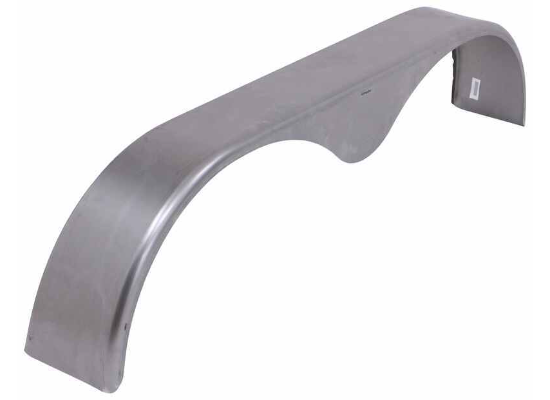 Tandem Axle Teardrop Trailer Fenders for Boat Trailers - Steel - 14" Wheels - Qty 2 - Image 3
