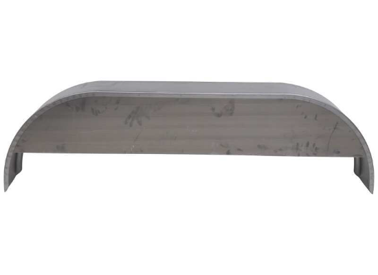 Tandem Axle Trailer Fenders w/ Backing Plates - Steel - 14" to 15" Wheels - Qty 2 - Image 4