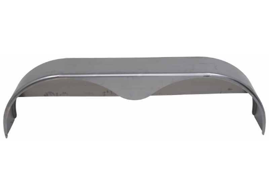 Tandem Axle Trailer Fenders w/ Backing Plates - Steel - 14" to 15" Wheels - Qty 2 - Image 3