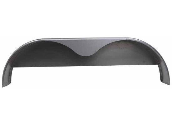 Tandem Axle Trailer Fenders w/ Backing Plates - Steel - 14" to 15" Wheels - Qty 2 - Image 2