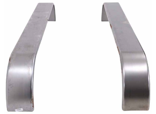 Tri-Axle Teardrop Trailer Fenders - Rounded Edges - Steel - 14" to 15" Wheels - Qty 2 - Image 5