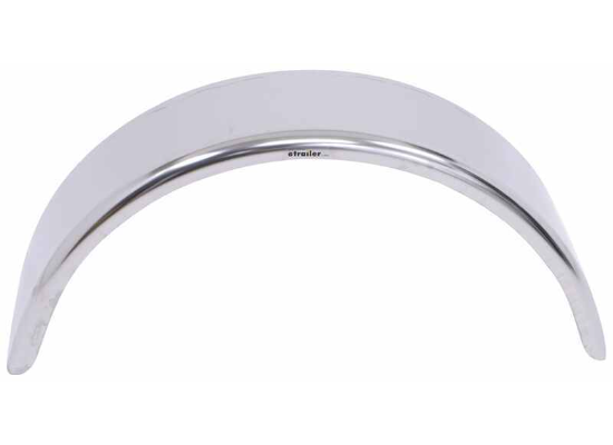 Single Axle Trailer Fender for Boat Trailers - Stainless Steel - 14" Wheels - Qty 1 - Image 5