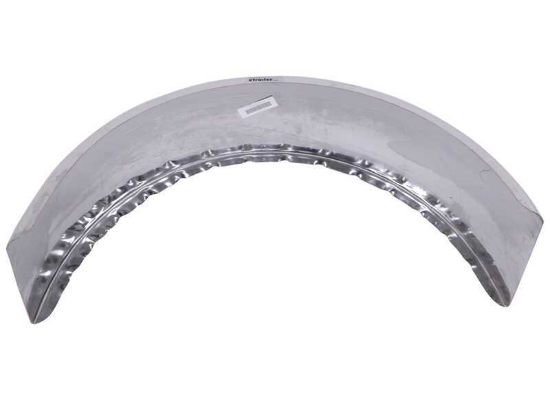 Single Axle Trailer Fender for Boat Trailers - Stainless Steel - 14" Wheels - Qty 1 - Image 3