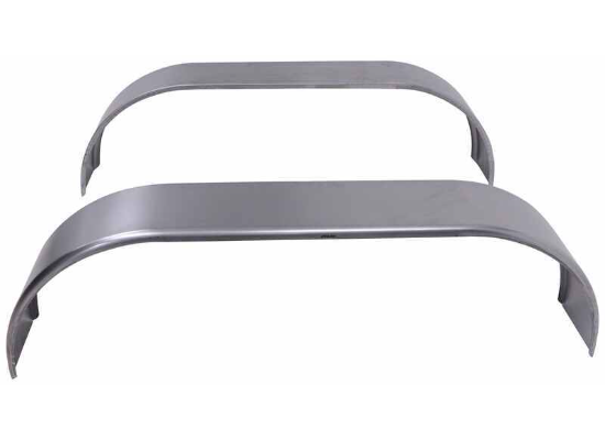 Tandem Axle Trailer Fenders for Enclosed Trailers - Steel - 15" to 16" Wheels - Qty 2 - Image 3