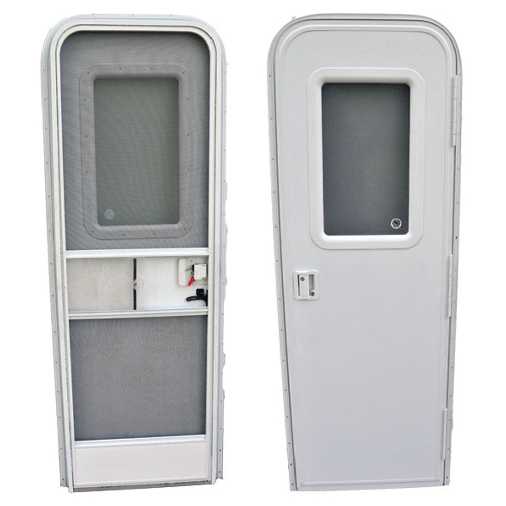 Radius Entry Trailer Door-Size Options From "24 x 68" to "24 x 76"