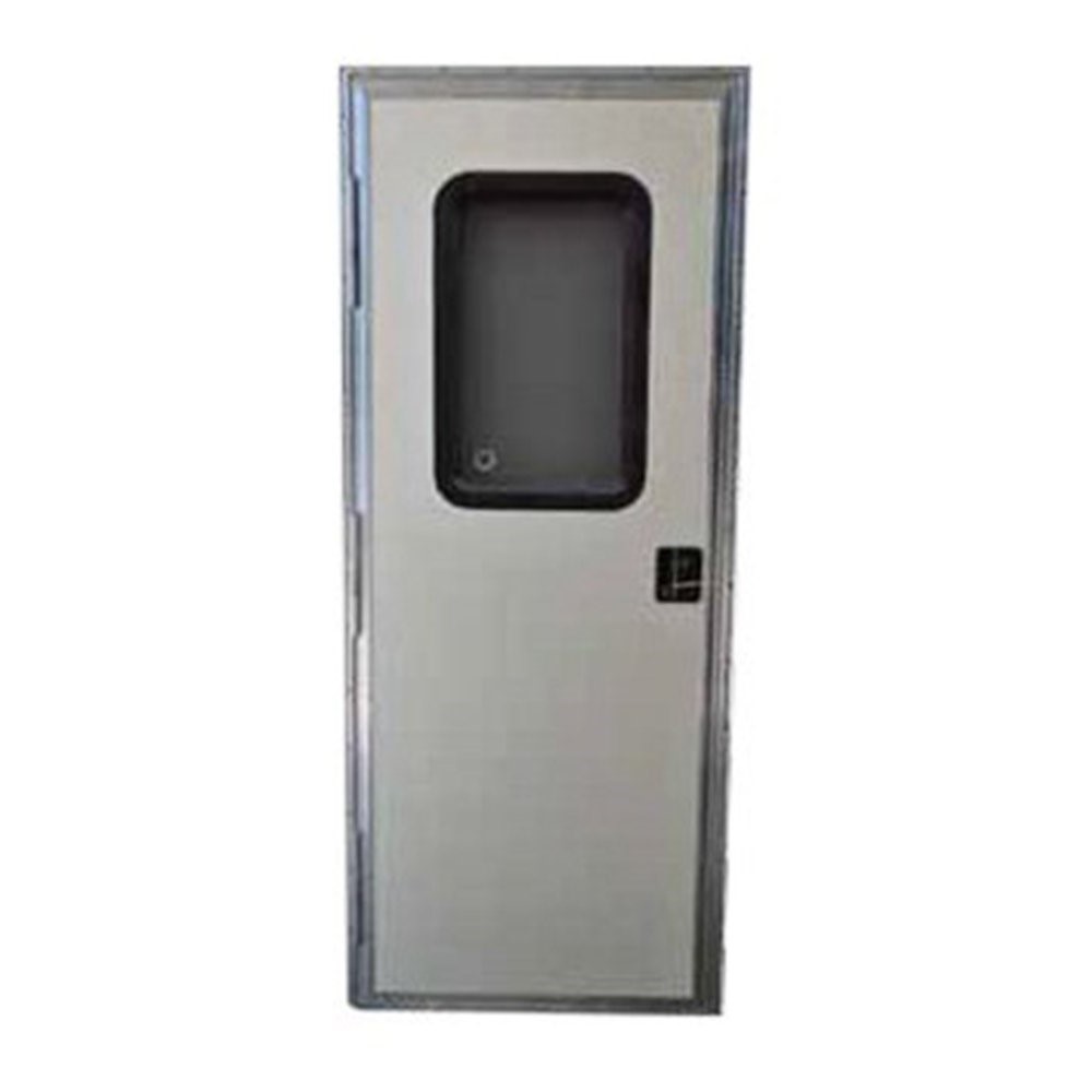 Square Entry Trailer Door, Size Options from “24 x 68″ to 24″ x 76” - Image 2