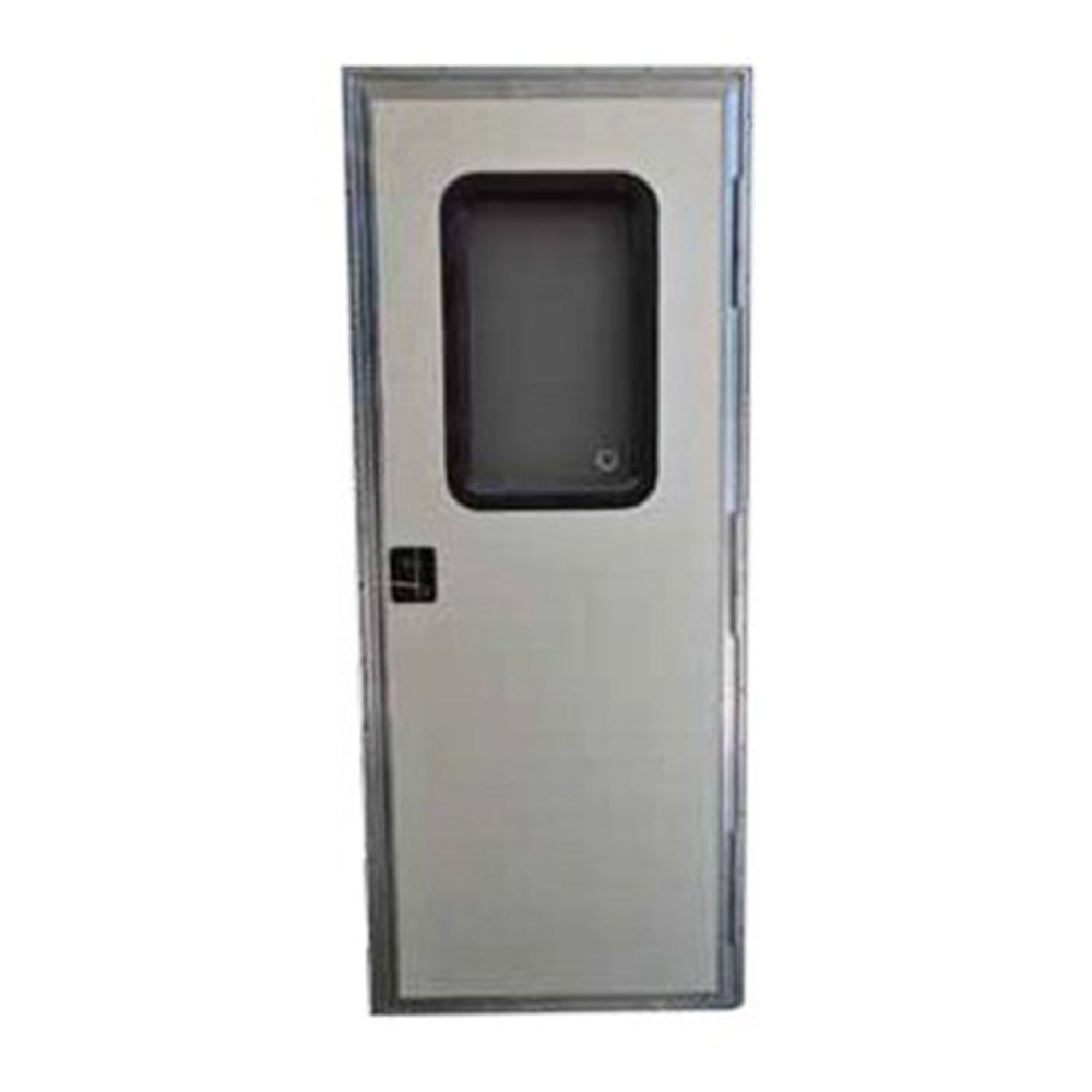Square Entry Trailer Door, Size Options from “24 x 68″ to 24″ x 76”