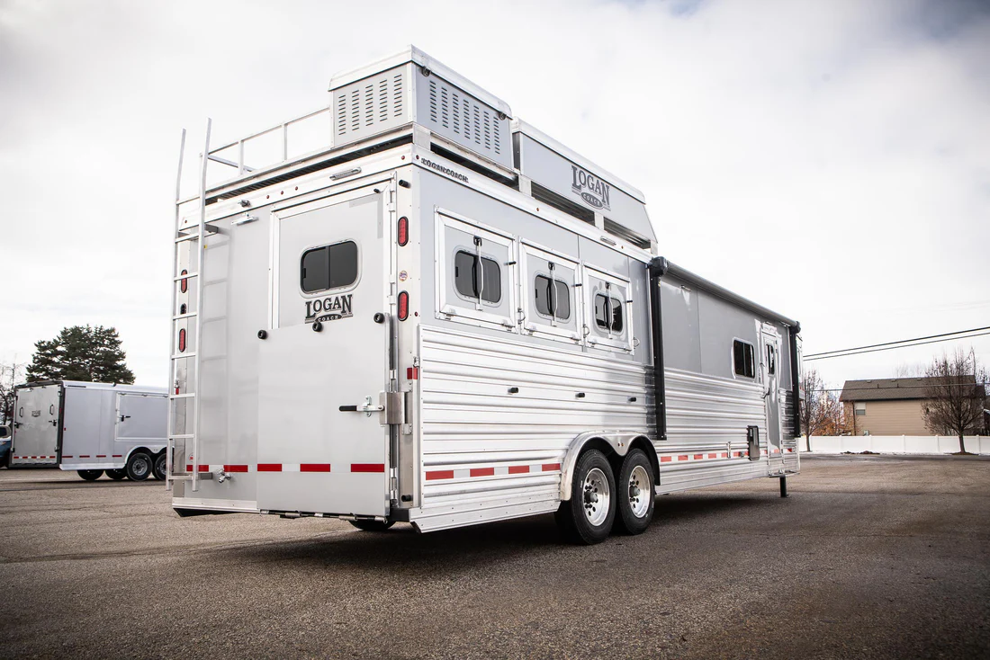 HALF WIDTH Bolt On Horse Trailer Ramp
