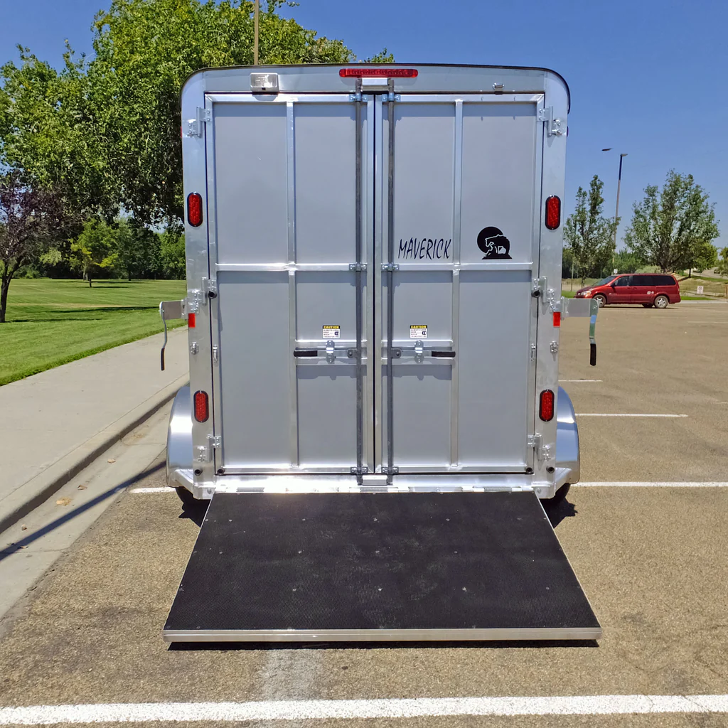 Aluminum Horse Trailer Ramp - Size 68"wide to 72" wide.