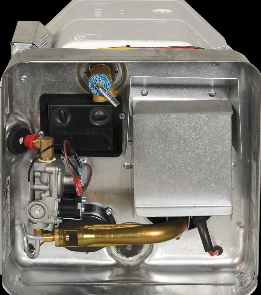 Suburban SW6DEL Gas-Electric Water Heater - 6 Gallon Direct Spark Ignition 12000 BTU