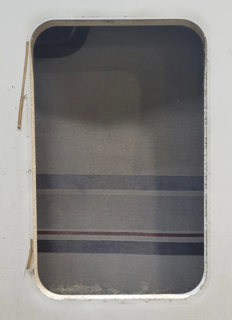 Used RV Radius Entry Door 71" x 25" - Image 6