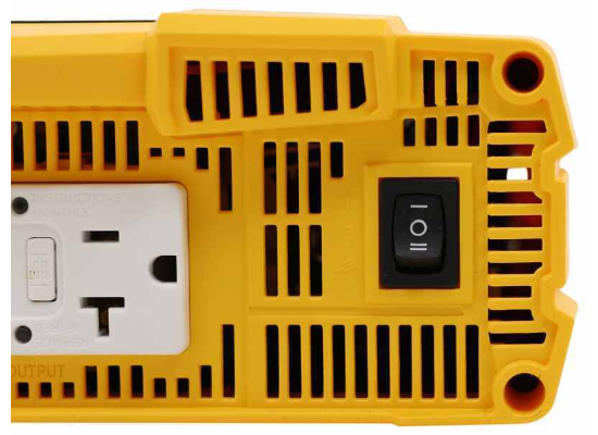 Go Power Industrial Pure Sine Wave Inverter - GFCI - 2,000 Watt - 12V - Image 3