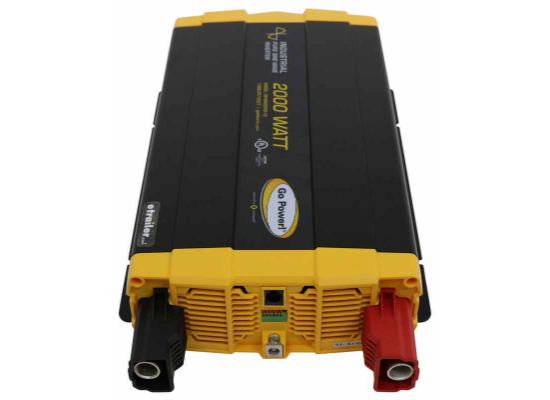 Go Power Industrial Pure Sine Wave Inverter - GFCI - 2,000 Watt - 12V - Image 2