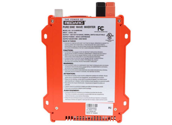 Redarc Industrial Pure Sine Wave Inverter - GFCI - 400 Watt - 12V - Image 3