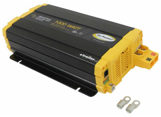 Go Power Industrial Pure Sine Wave Inverter - GFCI - 1,000 Watt - 12V - Image 5