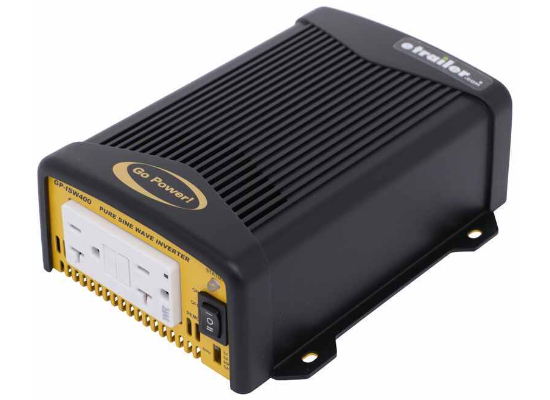 Go Power Industrial Pure Sine Wave Inverter - GFCI - 400 Watt - 12V - Image 9