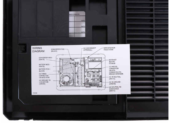 Progressive Dynamics 4000 Series Mini RV Converter w/ Charge Wizard and AC/DC Distribution Panel - Image 6
