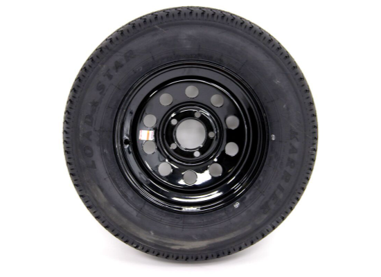 Kenda Karrier ST205/75R15 Radial Trailer Tire with 15" Black Mod Wheel - 5 on 4-1/2 - LR C - Image 3