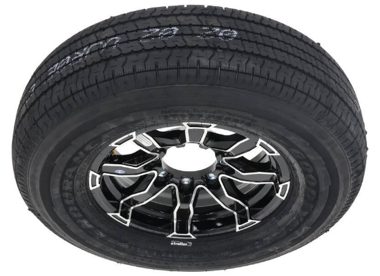 Goodyear Endurance ST235/80R16 Radial Tire w/ 16" Liger Aluminum Wheel - 8 on 6-1/2 - LR E - Image 4