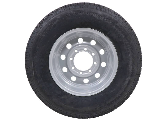 Provider ST235/80R16 Radial Trailer Tire w/ 16" Silver Mod Wheel - 8 on 6-1/2 - LR E - Image 7