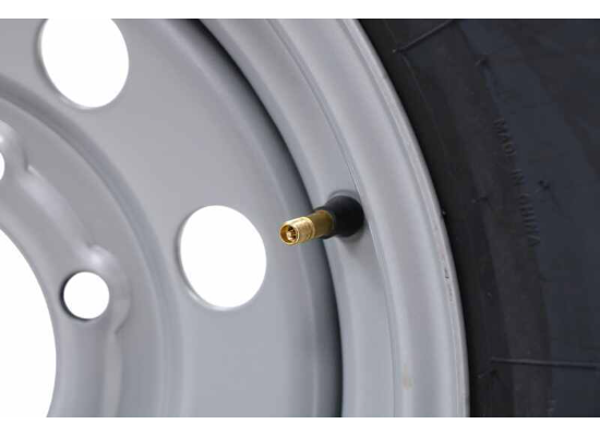 Provider ST235/80R16 Radial Trailer Tire w/ 16" Silver Mod Wheel - 8 on 6-1/2 - LR E - Image 5