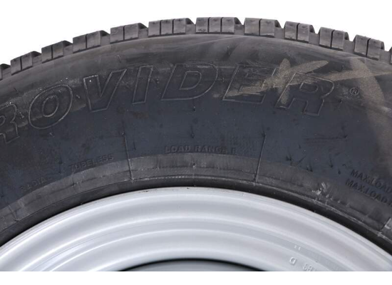 Provider ST235/80R16 Radial Trailer Tire w/ 16" Silver Mod Wheel - 8 on 6-1/2 - LR E - Image 4