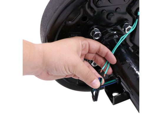 Trailer Axle w/ Electric Brakes - Easy Grease - 5 on 4-1/2 Bolt Pattern - 89" Long - 3,500 lbs - Image 10