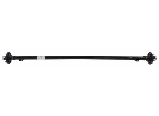 Trailer Axle with Idler Hubs - 5 on 4-1/2 Bolt Pattern - 72" Long - 2,000 lbs - Image 2