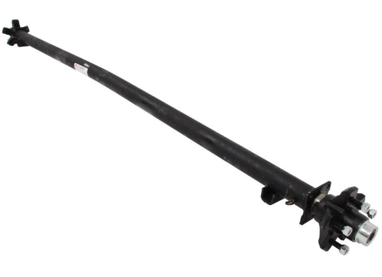 Dexter Trailer Axle w/ Idler Hubs - EZ-Lube - 5 on 4-1/2 Bolt Pattern - 89" Long - 3,500 lbs - Image 7