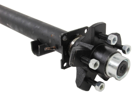 Dexter Trailer Axle w/ Idler Hubs - EZ-Lube - 5 on 4-1/2 Bolt Pattern - 89" Long - 3,500 lbs - Image 2