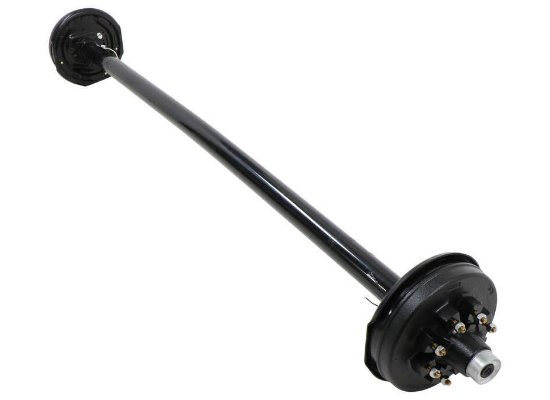 Trailer Axle w/ Electric Brakes - Easy Grease - 8 on 6-1/2 Bolt Pattern - 94" Long - 7,000 lbs - Image 3