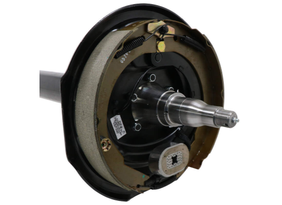 Trailer Axle w/ Electric Brakes - Easy Grease - 8 on 6-1/2 Bolt Pattern - 94" Long - 7,000 lbs - Image 2