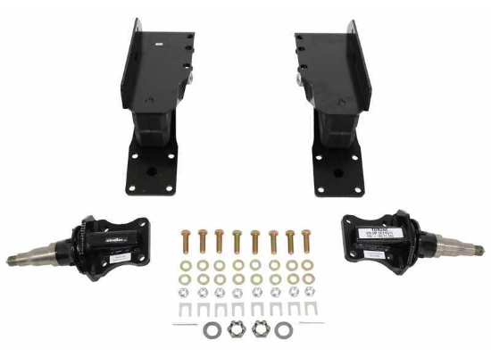 Timbren Axle-Less Trailer Suspension - Heavy Duty - 2" Lift - 5 Bolt Flange - 3,500 lbs - Image 4