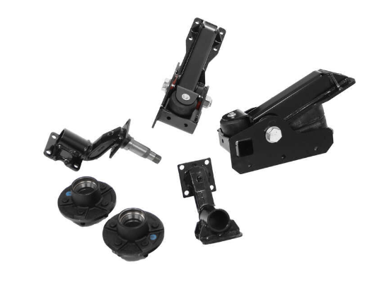 Timbren Axle-Less Trailer Suspension w Idler Hubs - Standard Duty - 4" Drop - 5 on 4-1/2 - 3.5K - Image 7