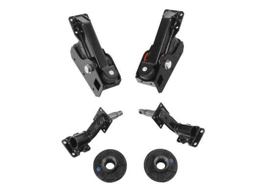 Timbren Axle-Less Trailer Suspension w Idler Hubs - Standard Duty - 4" Drop - 5 on 4-1/2 - 3.5K - Image 6