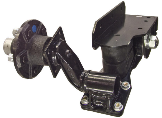 Timbren Axle-Less Trailer Suspension w Idler Hubs - Standard Duty - 4" Drop - 5 on 4-1/2 - 3.5K - Image 4