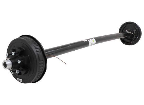 Dexter Trailer Axle w/ Electric Brakes - E-Z Lube - 6 on 5-1/2 Bolt Pattern - 86-1/2" - 5.2K - Image 4
