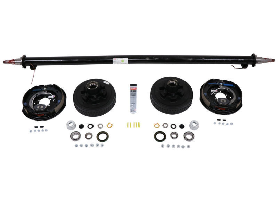 Dexter Trailer Axle w/ Electric Brakes - E-Z Lube - 6 on 5-1/2 Bolt Pattern - 86-1/2" - 5.2K - Image 3