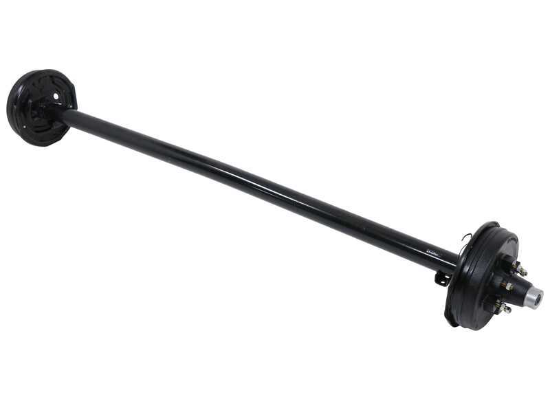 Trailer Axle w/ Electric Brakes - Easy Grease - 6 on 5-1/2 Bolt Pattern - 89" Long - 6,000 lbs - Image 4