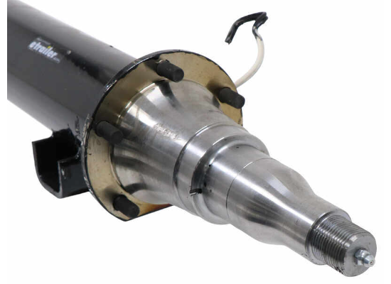 Trailer Axle w/ Electric Brakes - Easy Grease - 6 on 5-1/2 Bolt Pattern - 89" Long - 6,000 lbs - Image 3
