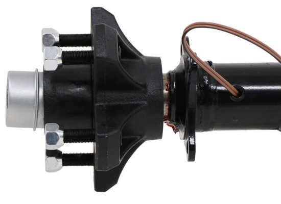 Dexter Trailer Axle w/ Idler Hubs - E-Z Lube - 5 on 4-1/2 Bolt Pattern - 95" Long - 3,500 lbs - Image 6