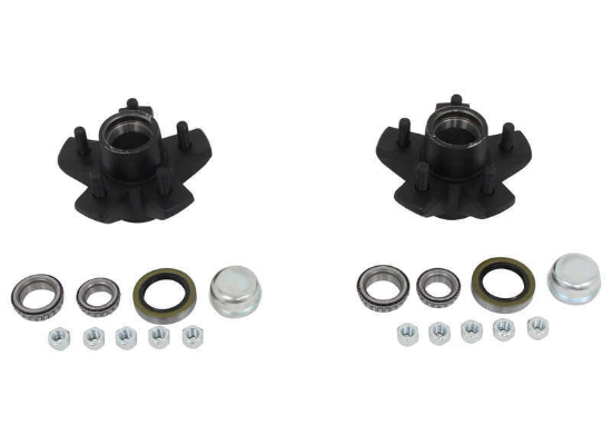 Dexter Trailer Axle with Idler Hubs - 5 on 4-1/2 Bolt Pattern - 89" Long - 3,500 lbs - Image 5