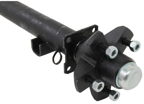 Dexter Trailer Axle with Idler Hubs - 5 on 4-1/2 Bolt Pattern - 89" Long - 3,500 lbs - Image 4