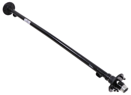 Trailer Axle with Idler Hubs - 5 on 4-1/2 Bolt Pattern - 60" Long - 2,200 lbs - Image 4
