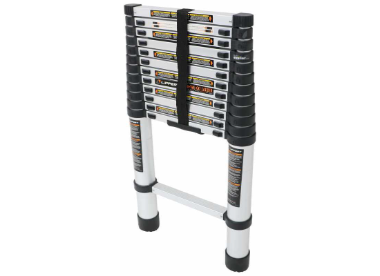 Lippert On-The-Go Telescopic Ladder - 12-1/2' Extended - 14-1/3' Reach - 330 lbs - Image 3
