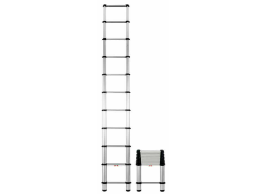 Telesteps Telescopic Ladder - 10-1/2' Extended Height - 14' Reachable Height - 250 lbs - Image 3