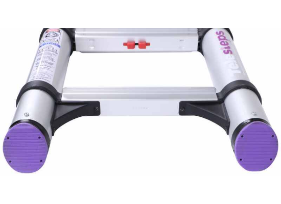 Telesteps Telescopic Ladder - 14-1/2' Extended Height - 18' Reachable Height - 300 lbs - Image 3