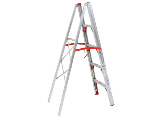 Telesteps Folding Ladder - 5' Tall - 9' Reachable Height - 250 lbs - Image 3