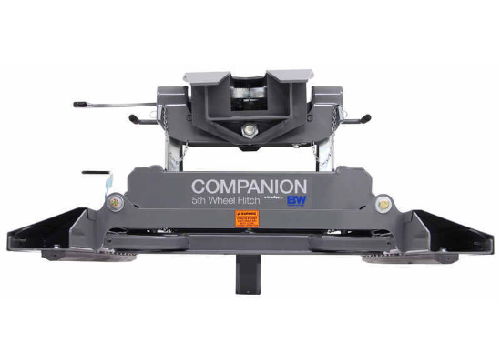B&W Companion 5th Wheel Trailer Hitch w/ Slider - Dual Jaw - 20,000 lbs - Image 6